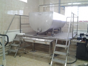 Комплекс для переработки молока до 7000 л в смену для ООО "Светлое поле" Псковской области